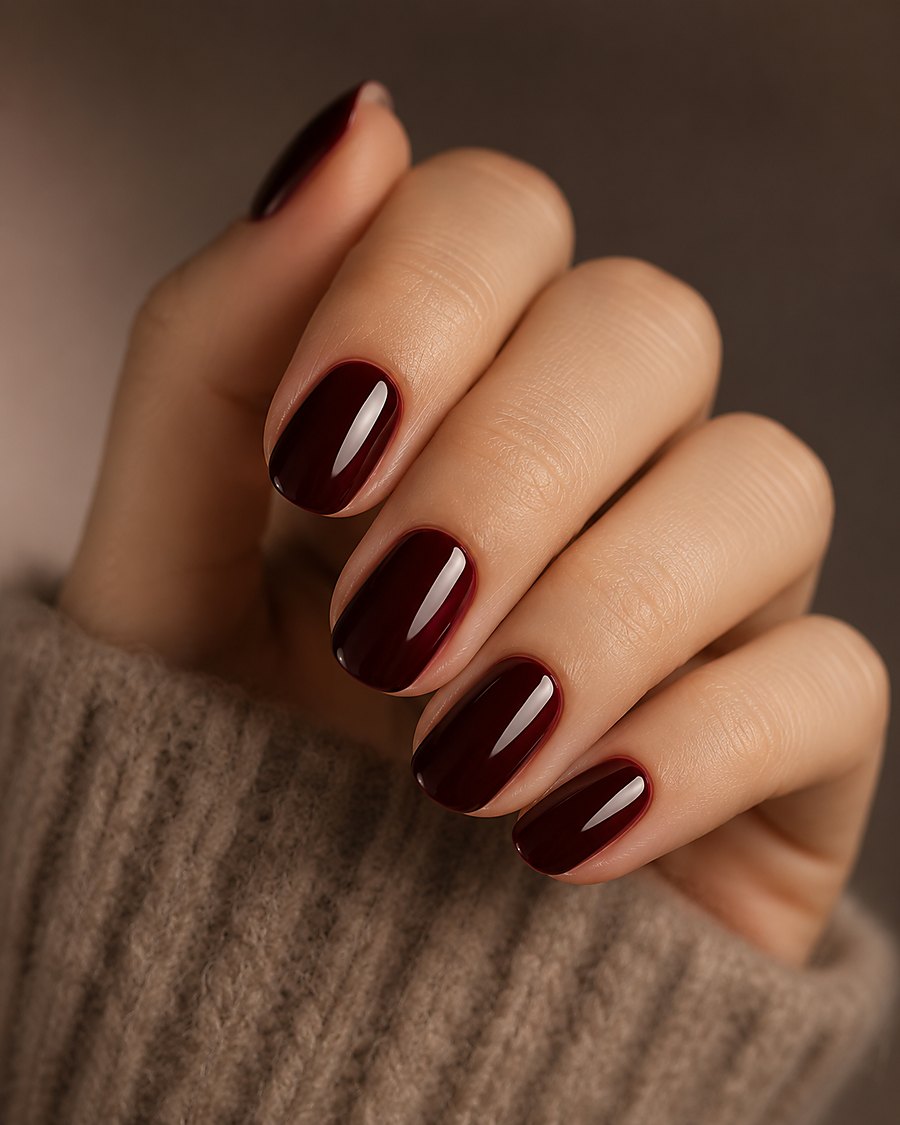 Manicure at Touch&eacute;e Organic Salon, Juno Beach
