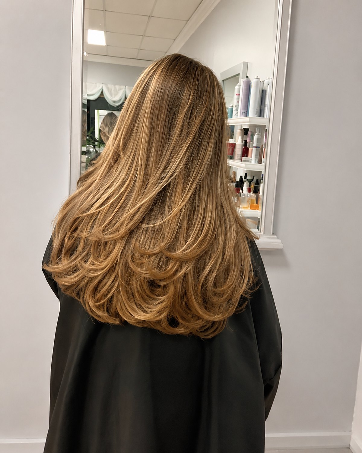 A full blowout with body and movement — Toucheé Organic Salon, Juno Beach